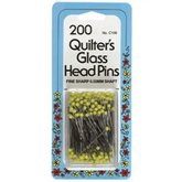 Glass Head Pins 1 3/8"